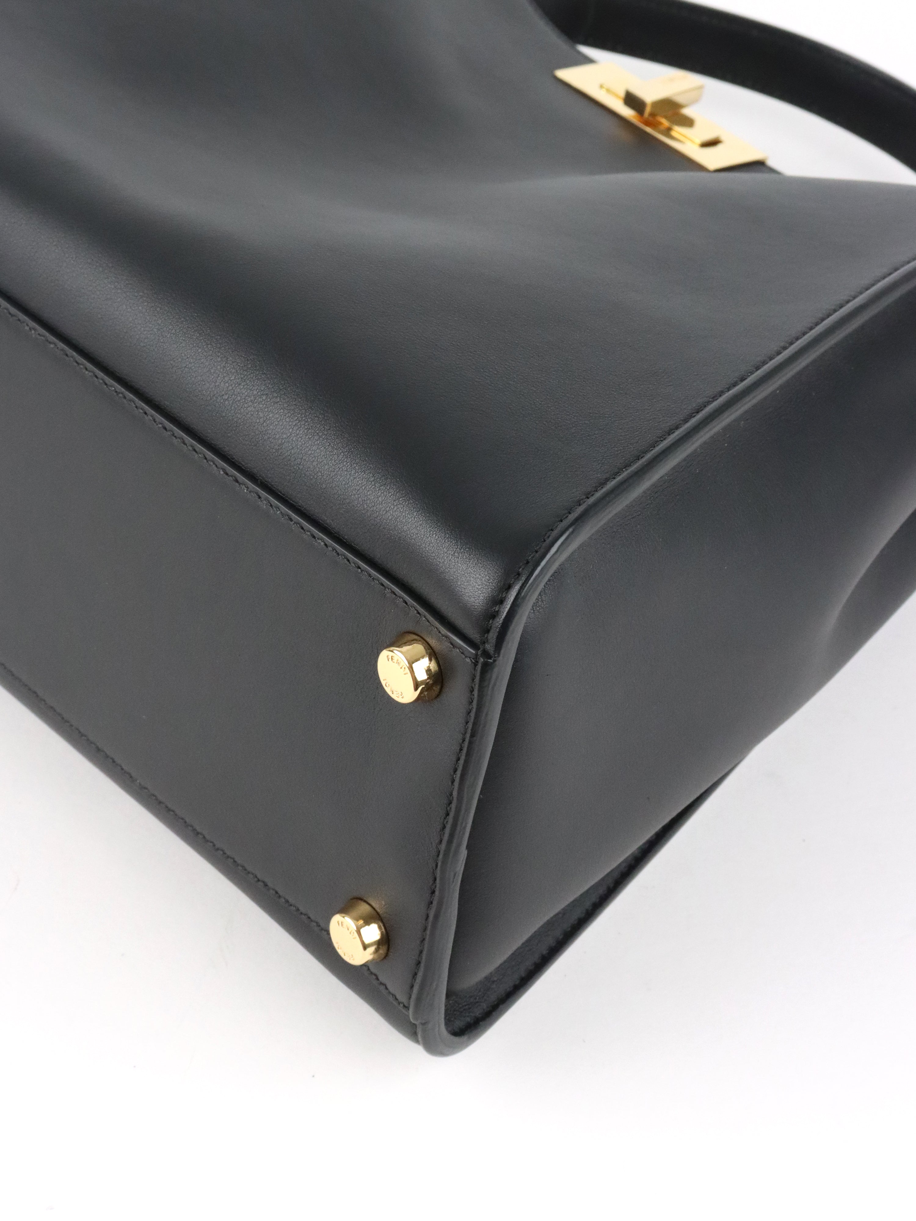 Fendi Black Peekaboo Bag GHW