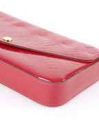 Louis Vuitton Magenta Pink Vernis Pochette Felicie