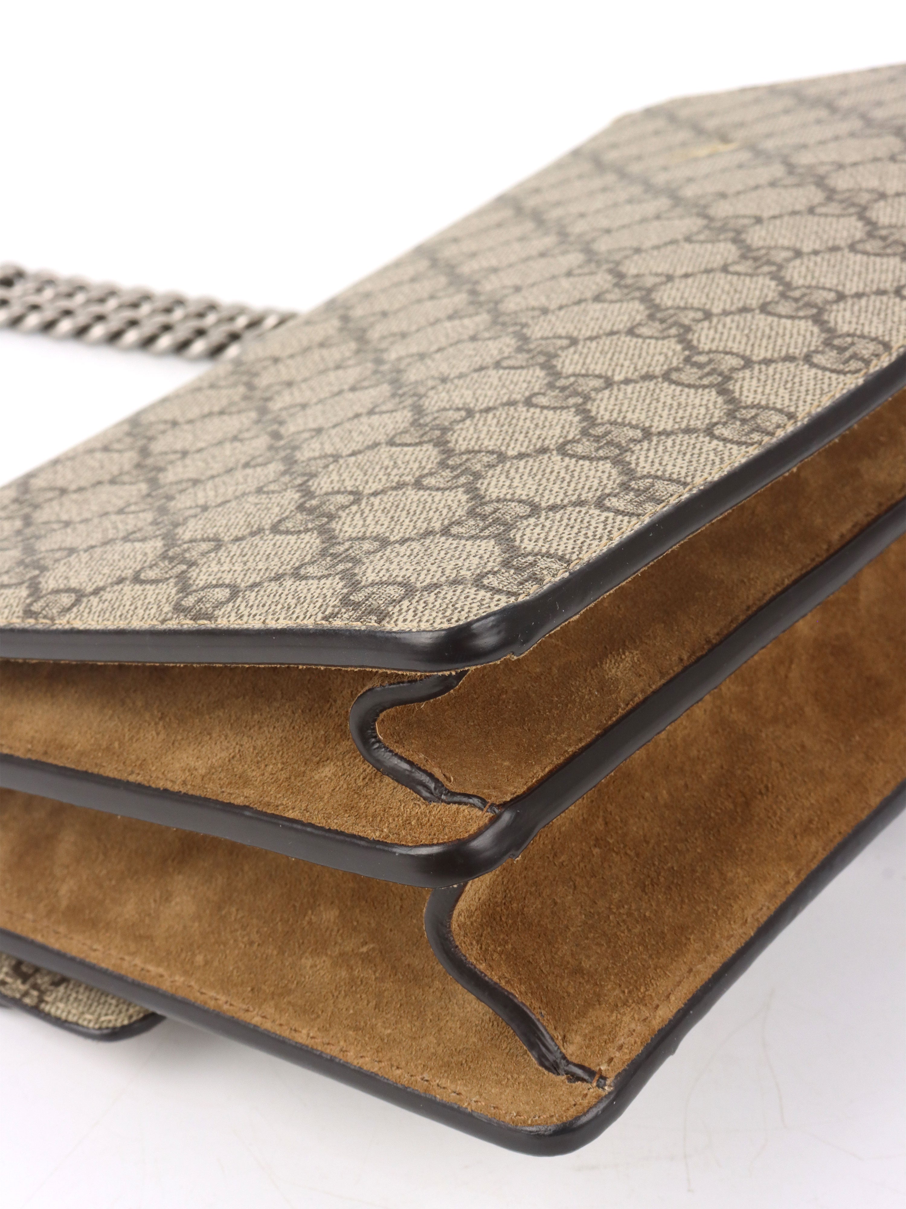 Gucci Small Beige/Ebony Dionysus Shoulder Bag