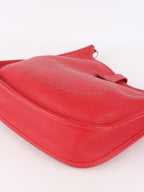 Hermes Taurillon Clemence Q5 Rouge Casaque Evelyne 29 Stamp Square J