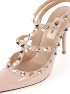Valentino Poudre Rockstuds Ankle Strap Pump 100mm