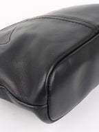 Givenchy Vintage Black Leather Crossbody Bag.