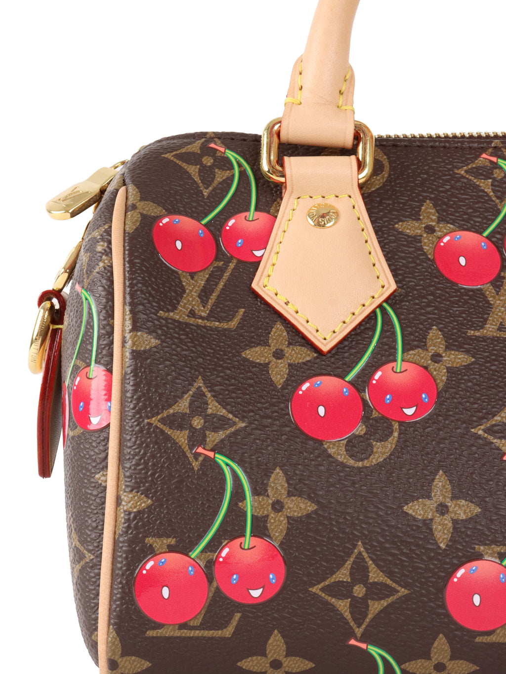 Louis Vuitton Takashi Murakami Monogram Cherry Speedy Bandouliere 20