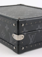 Louis Vuitton Black Monogram Eclipse Clutch Box.