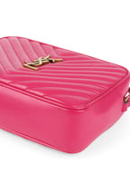 Saint Laurent Dark Pink  Lou Camera Bag