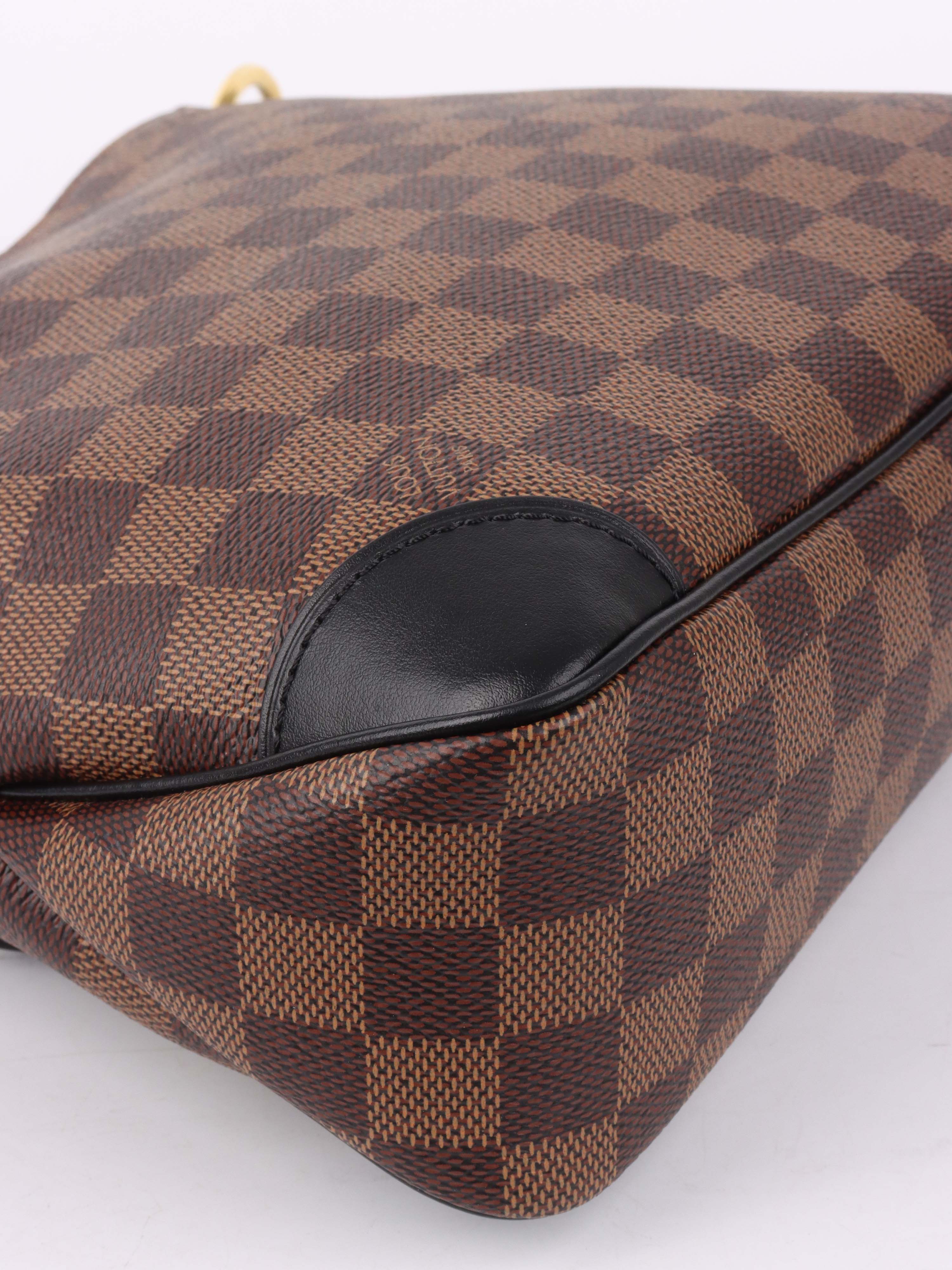 Louis Vuitton Black Damier Ebene Odeon PM Bag.