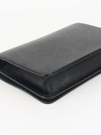 Prada Black Mini Saffiano Leather Bag.
