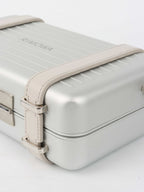 Dior x RIMOWA Silver Personal Clutch Case.