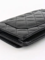 Chanel Caviar Black Wallet on Chain SHW.