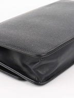 Chanel Black Caviar Wallet on Chain.