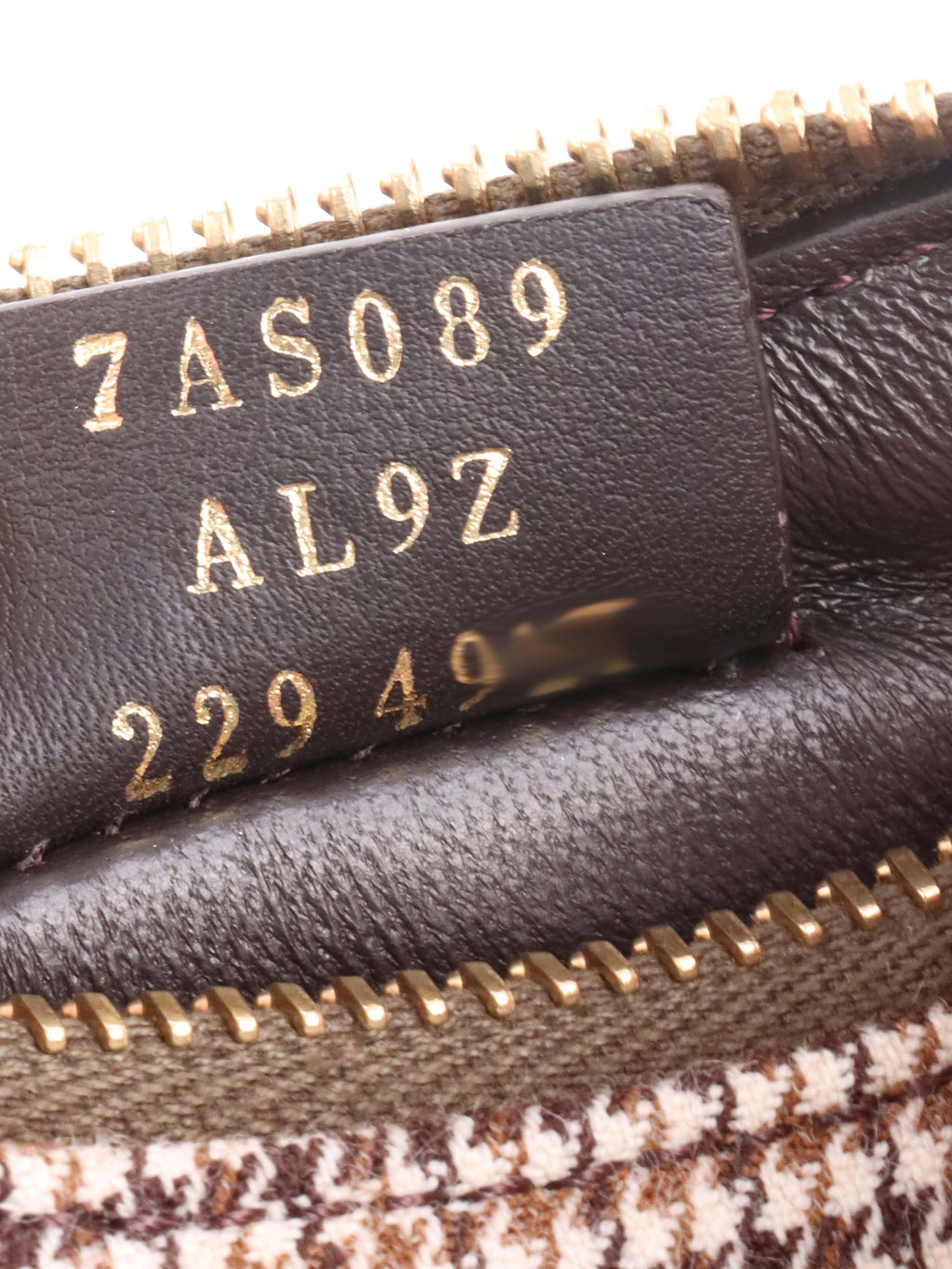 Fendi Wool Nano Fendigraphy Bag Charm.