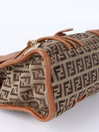 Fendi Zucchino FF Top Handle Bag.