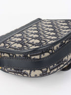 Dior Small Blue Oblique Bobby Bag.