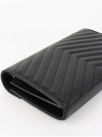 Saint Laurent Classic Cassandre Chain Wallet.