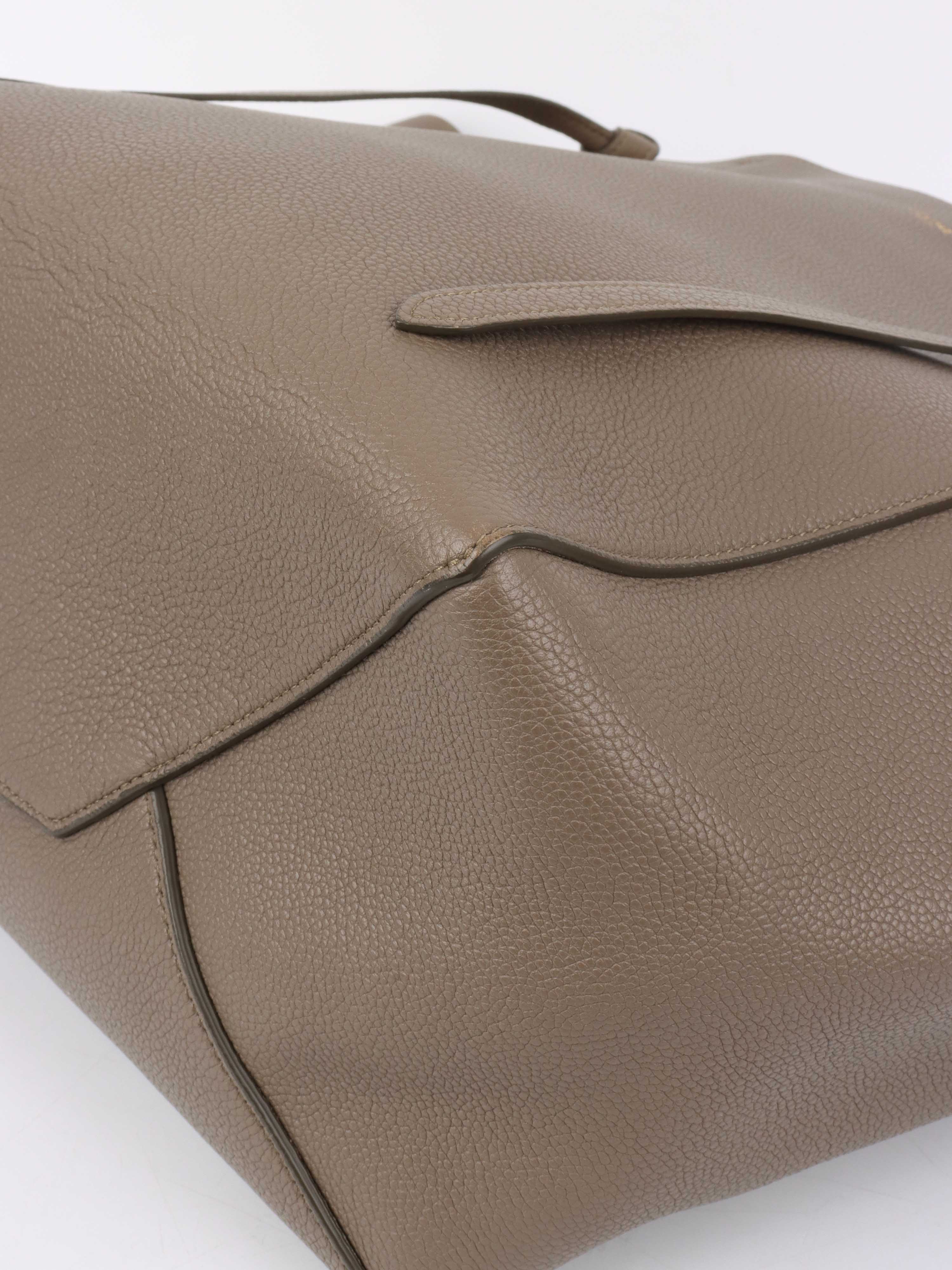 Celine Dark Grey Phantom Tote Bag.