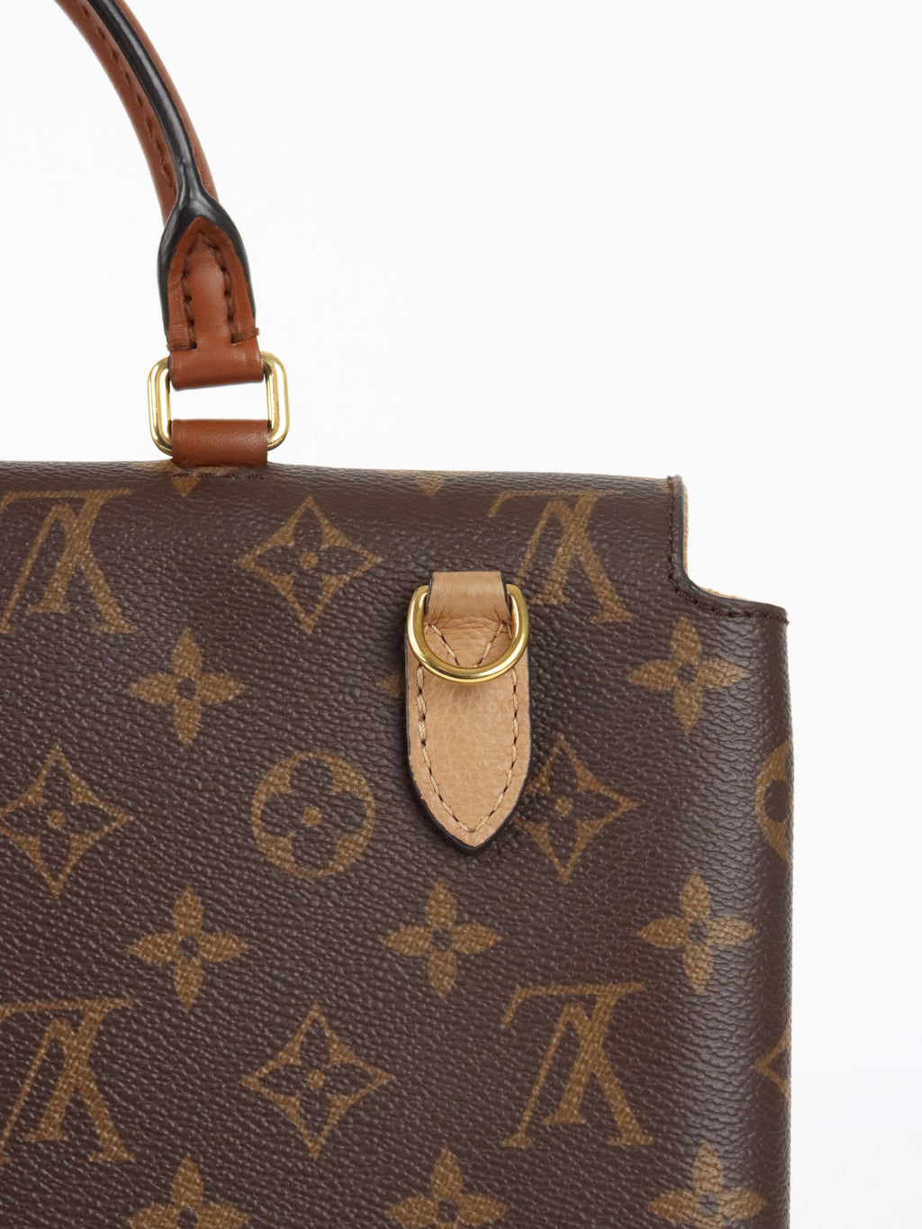 Louis Vuitton Marignan Beige Brown Monogram Shoulder Bag