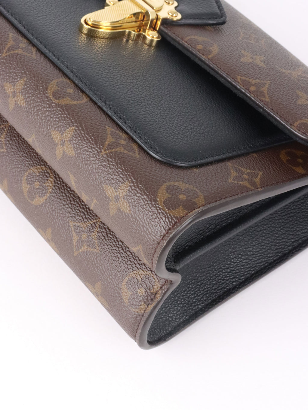 Louis Vuitton Black Victoire MNG MM Bag.