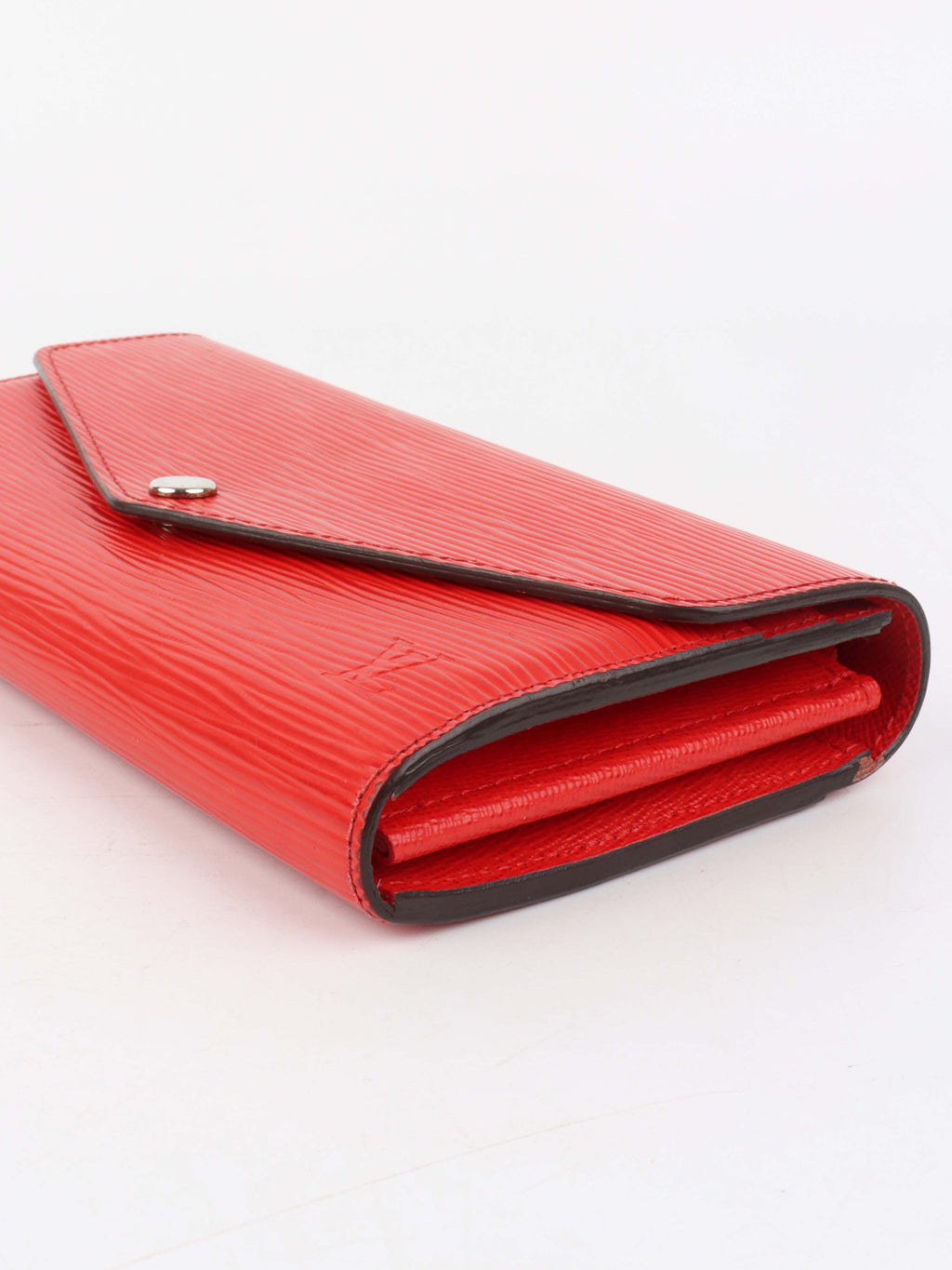 Louis Vuitton Red Epi Long Wallet