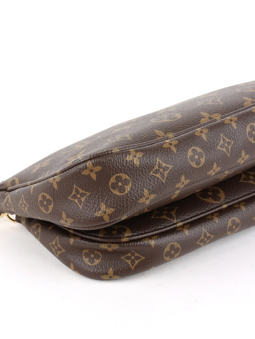 Louis Vuitton Khaki Multi Pochette Monogram Accessoires
