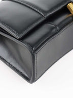 Balenciaga Black Hourglass Wallet On Chain