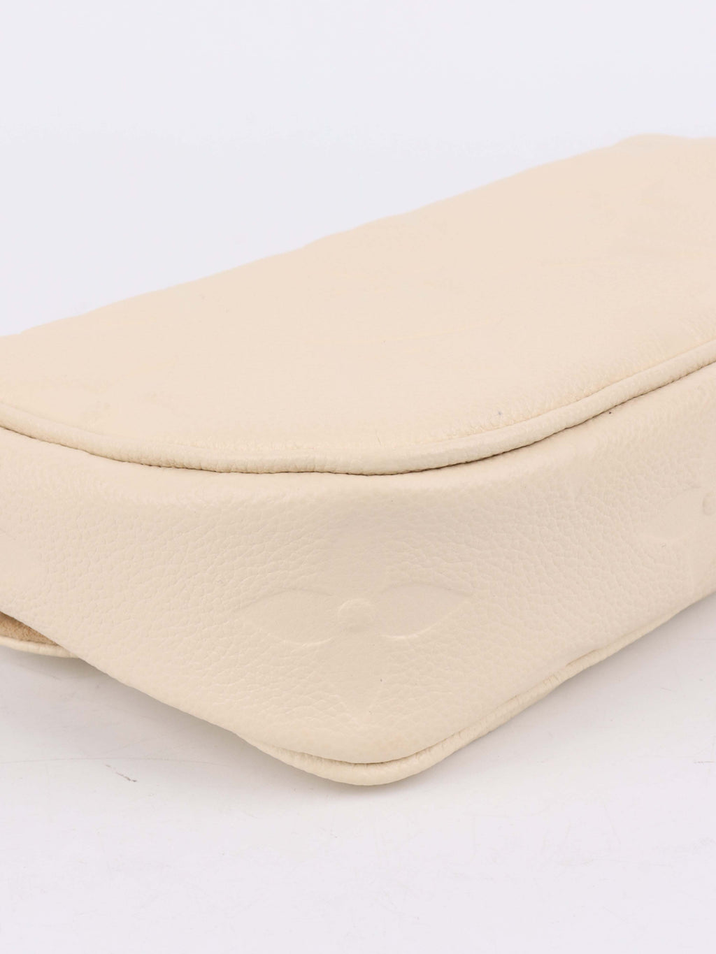 Louis Vuitton Cream Monogram Wallet on Chain Ivy.