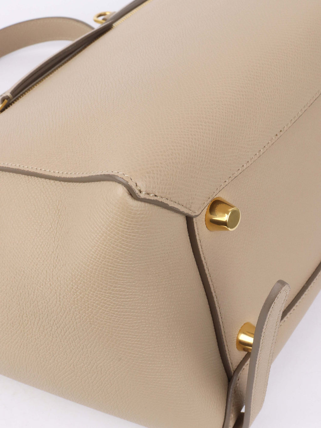 Celine Light Taupe Mini Belt Bag.