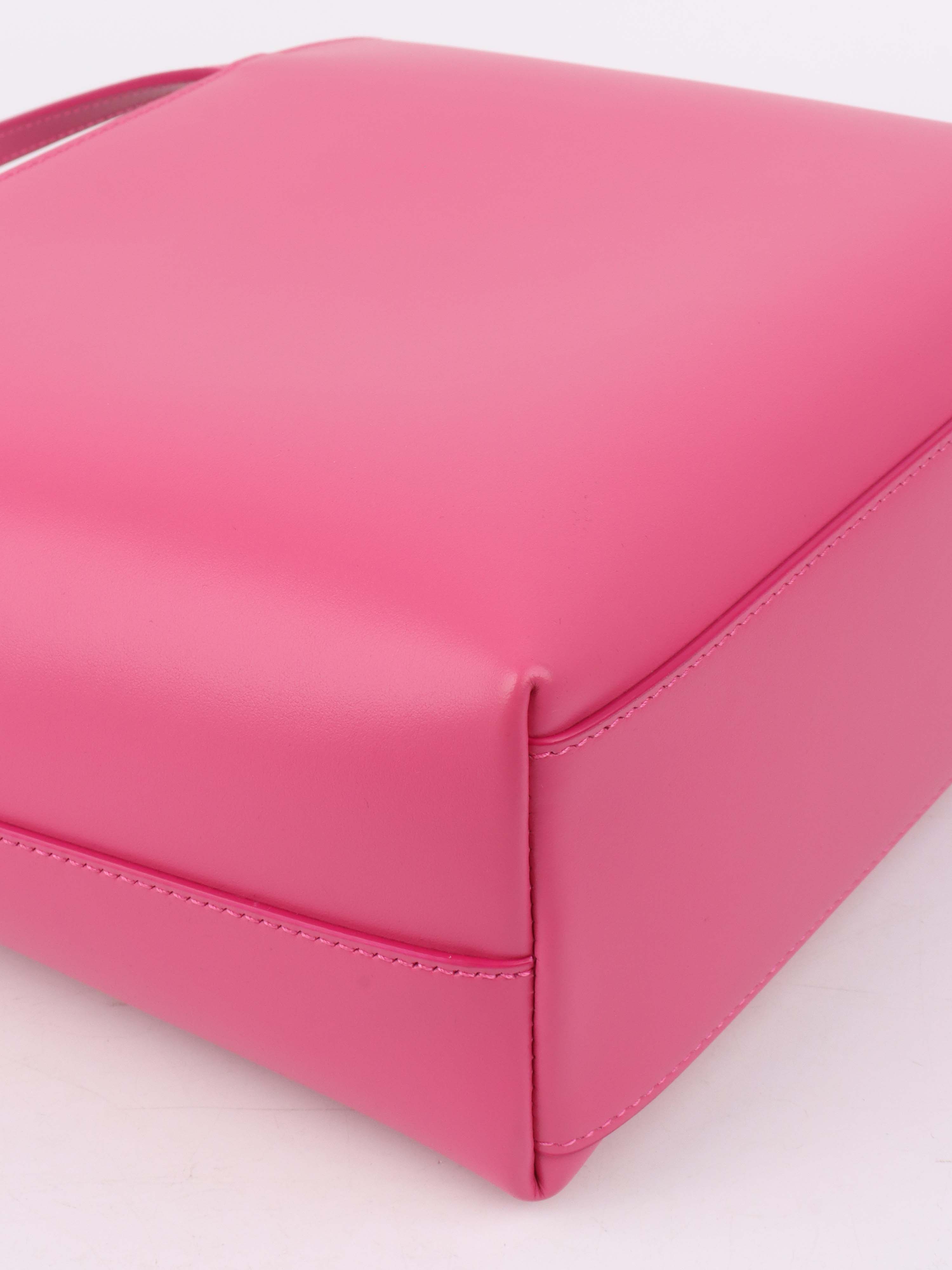 Dolce & Gabbana Pink Lilac Small Shopper Logo Bag