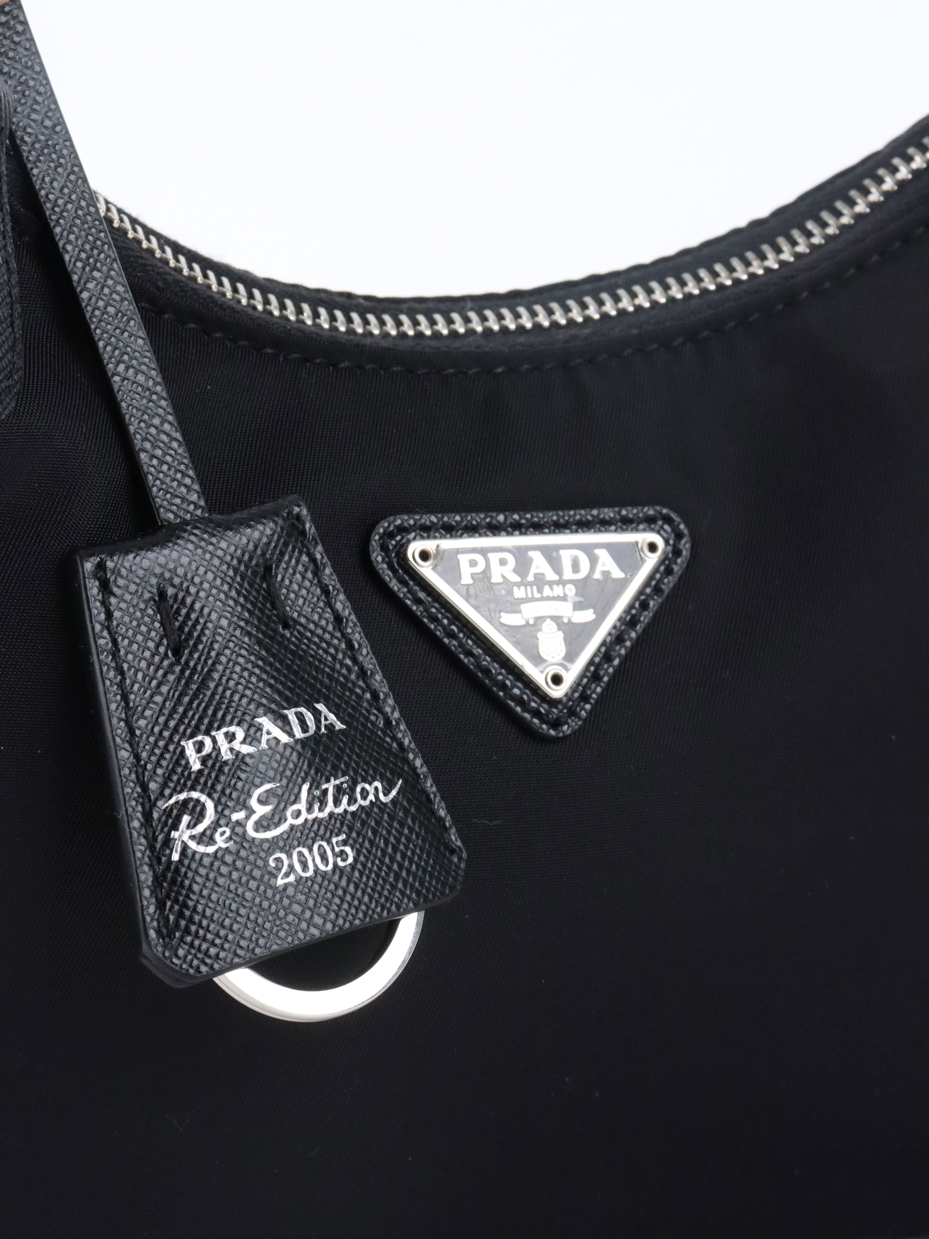 Prada Black 2005 Re-edition Re-nylon Bag