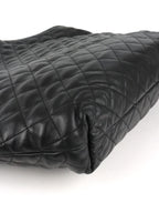 Saint Laurent Black Icare Maxi Shopping Bag