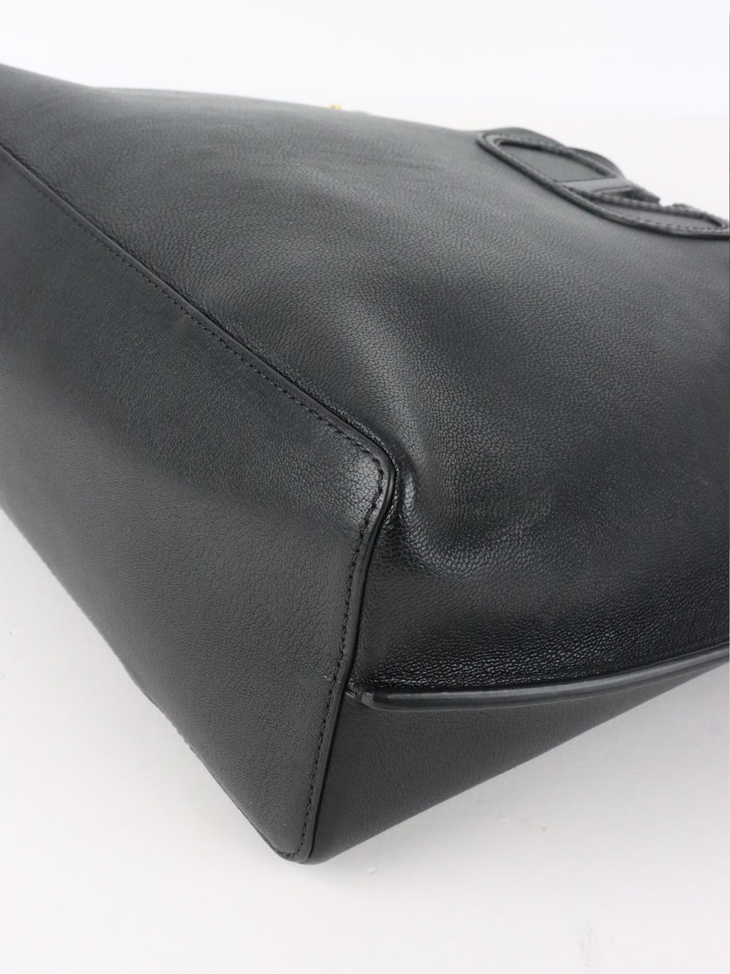 Valentino Black VLogo Fillme Tote