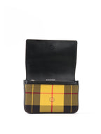 Burberry Beige/ Yellow Hampshire Crossbody Tartan Bag