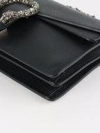 Gucci Small Black Dionysus Bag.