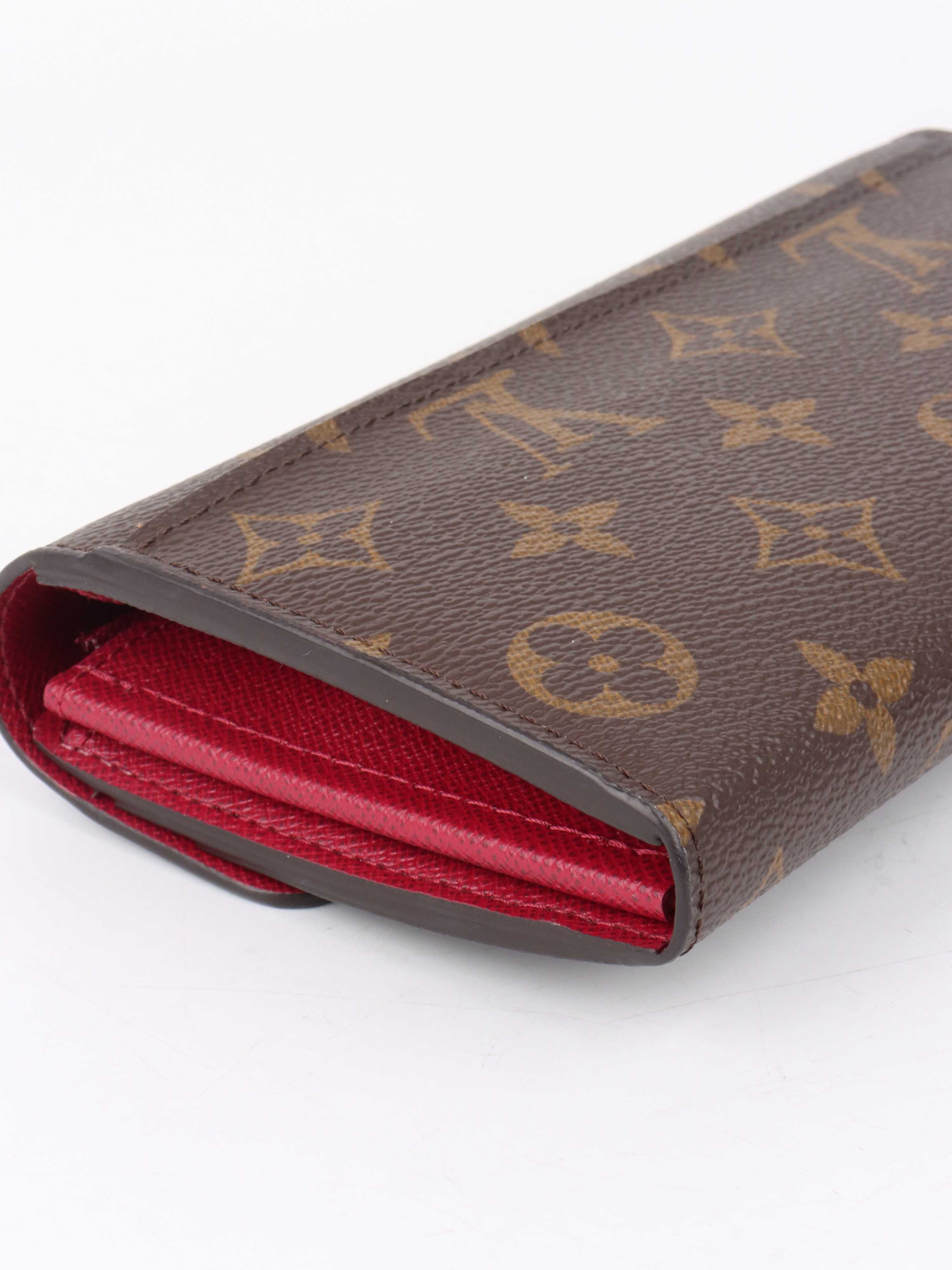 Louis Vuitton Monogram Sarah Wallet.