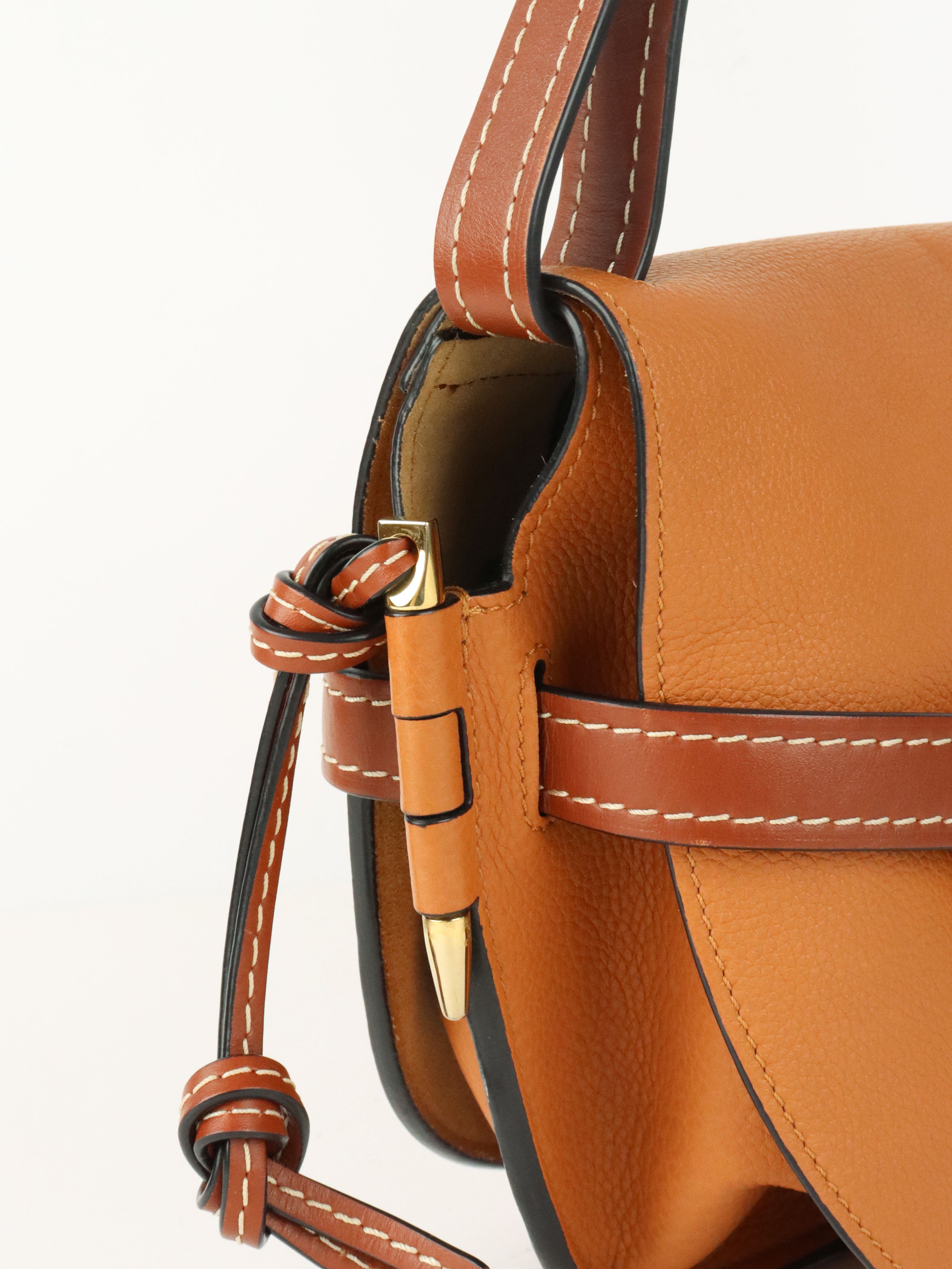 Loewe Small Gate Tan Bag