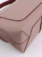 Louis Vuitton Taupe & Red Very One Handle Bag.