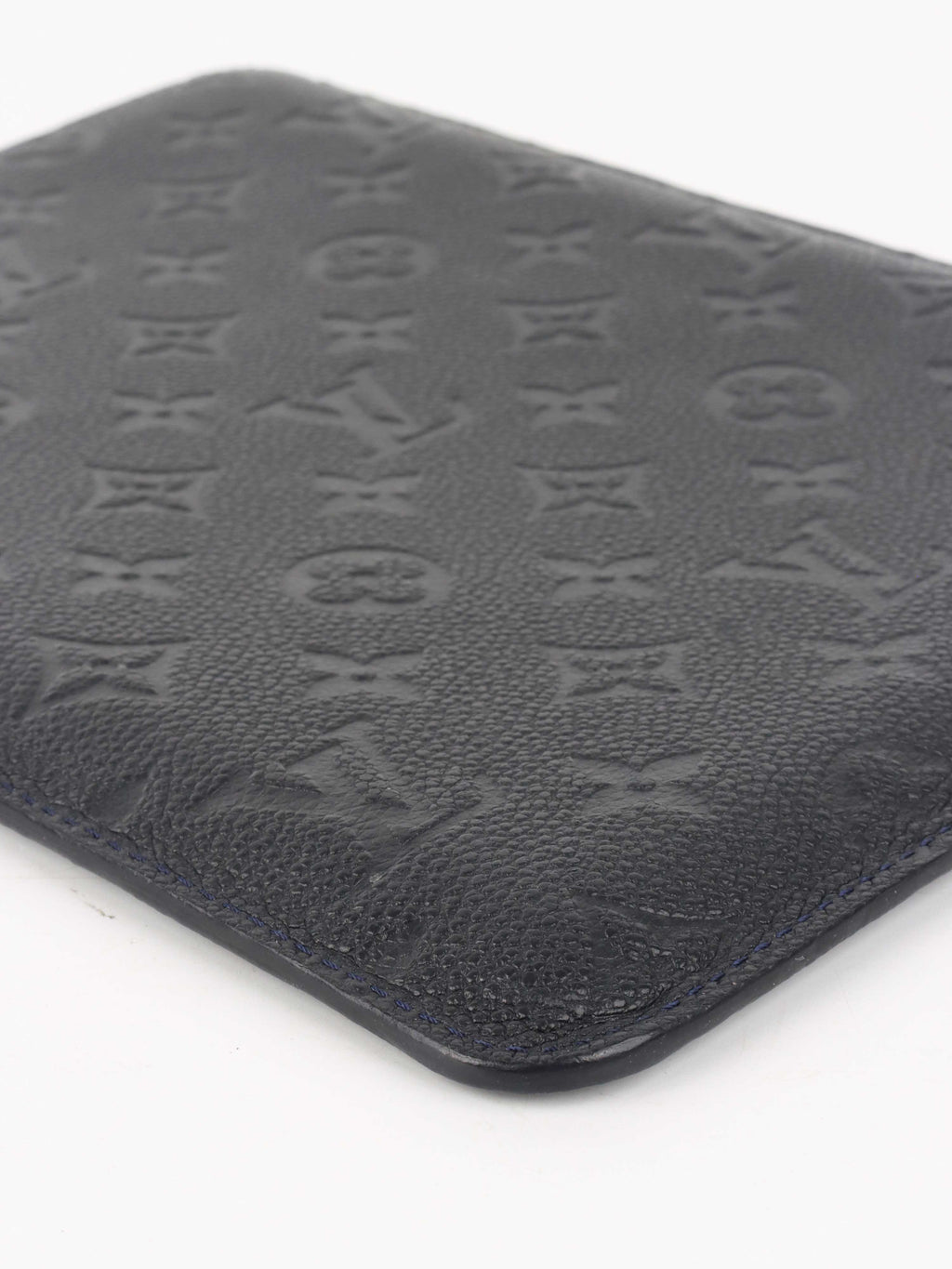 Louis Vuitton Black Monogram Empreinte iPad Case