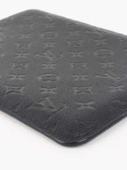 Louis Vuitton Black Monogram Empreinte iPad Case