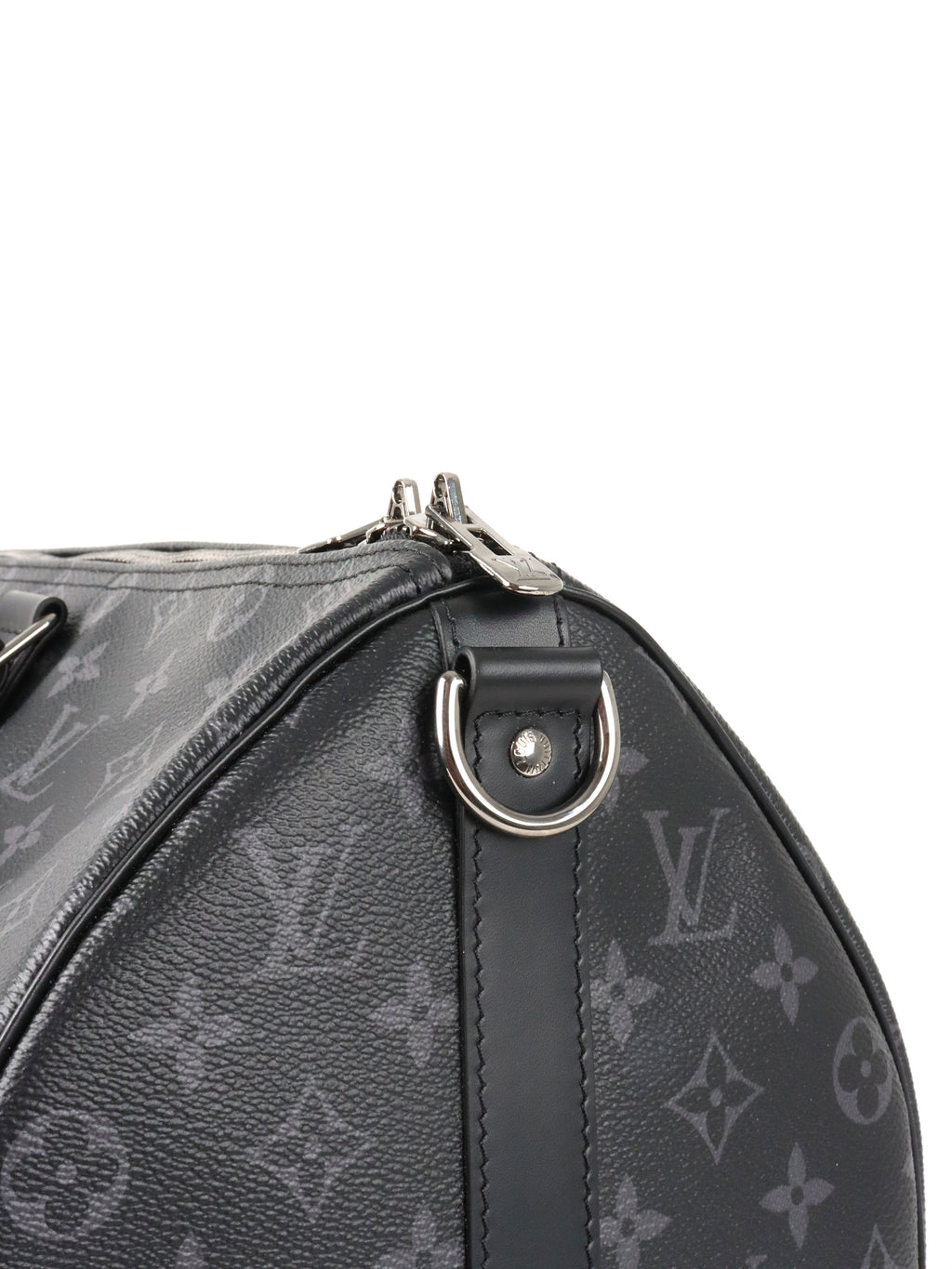 Louis Vuitton Black Keepall Bandouliere 45