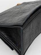 Balenciaga Medium Crush Chain Strap Shoulder Bag.