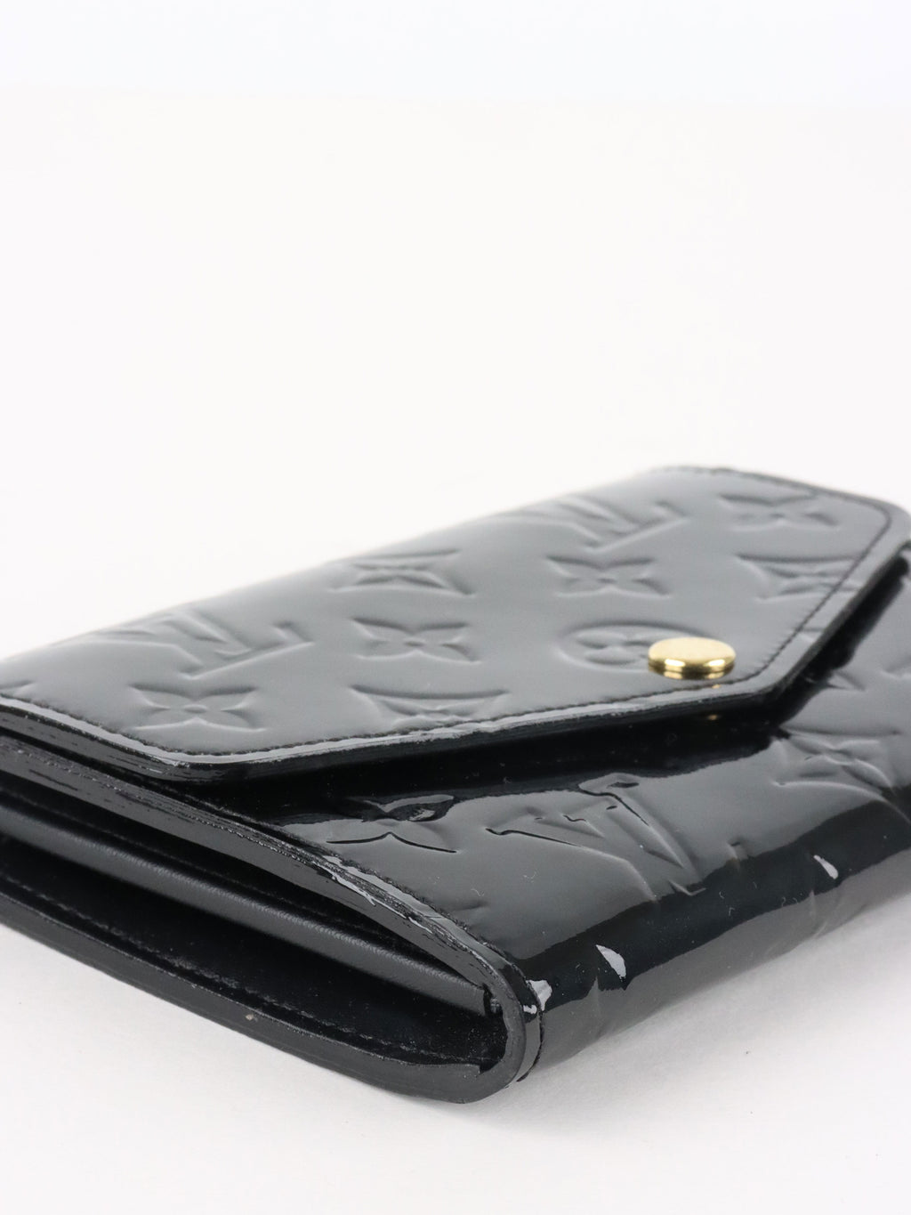 Louis Vuitton Black Vernis Wallet