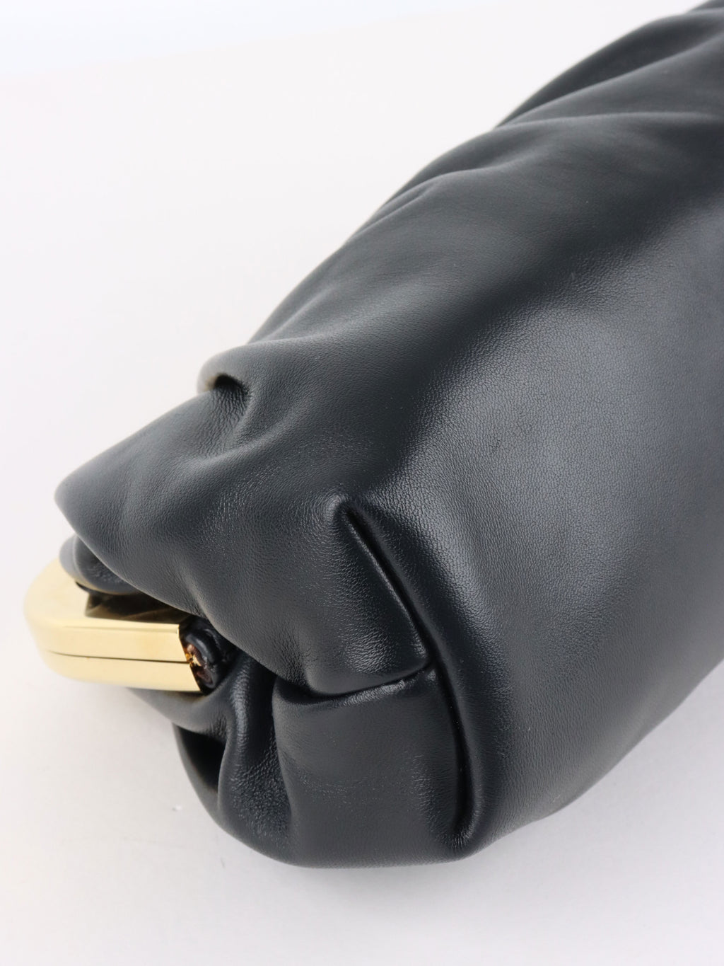 Dolce & Gabana Black Maria Nappa Leather Clutch GHW