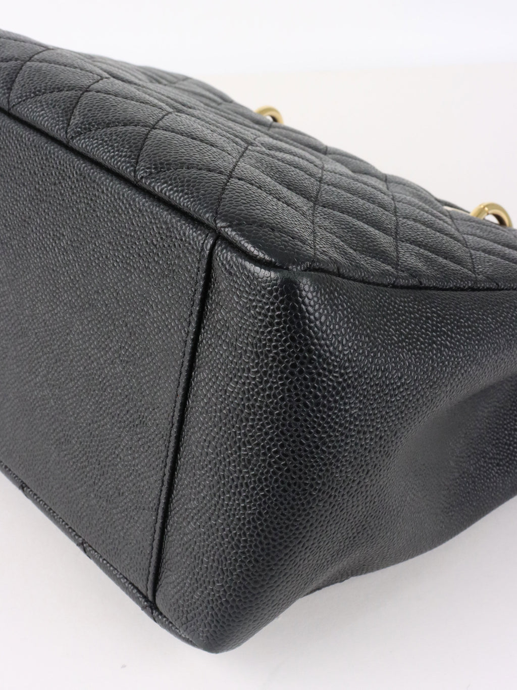 Chanel Black Caviar Grand Shopping Tote