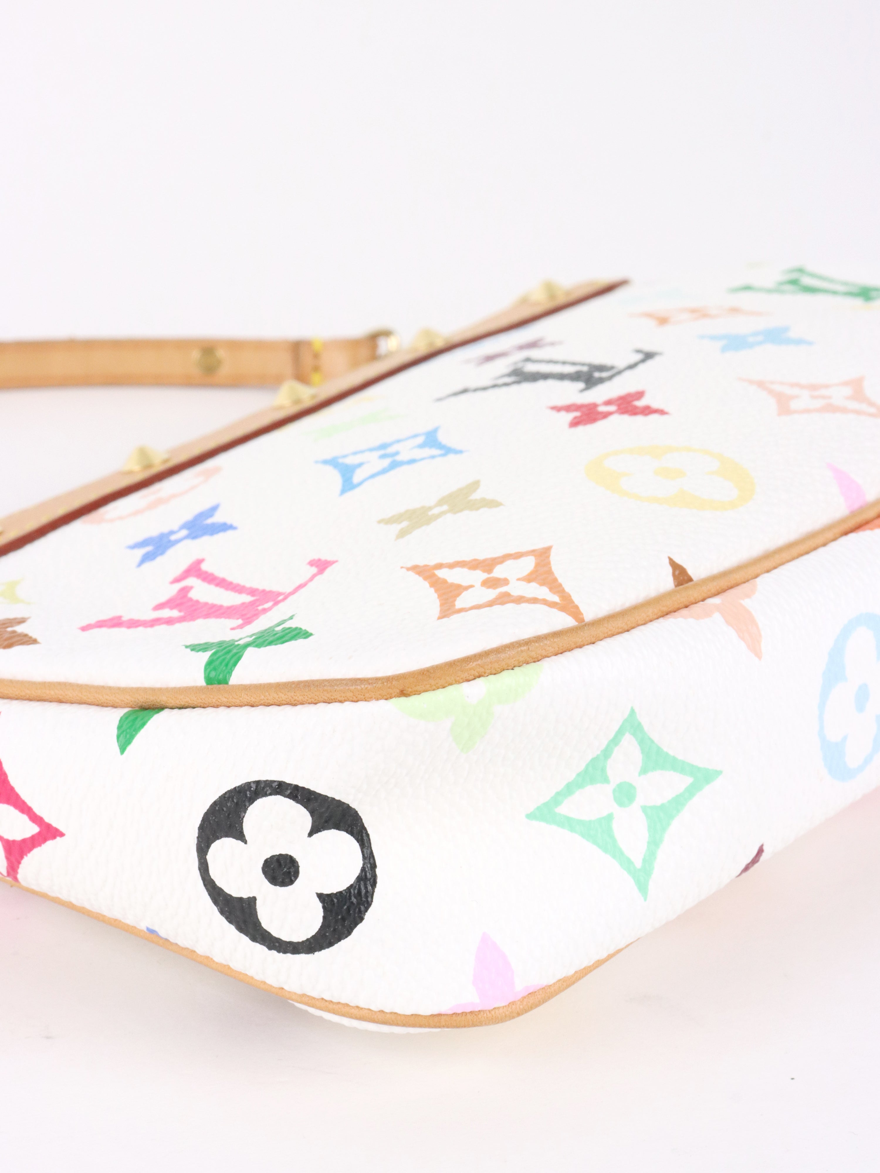 Louis Vuitton x Takashi Murakami Vintage Pochette Accessoires Bag