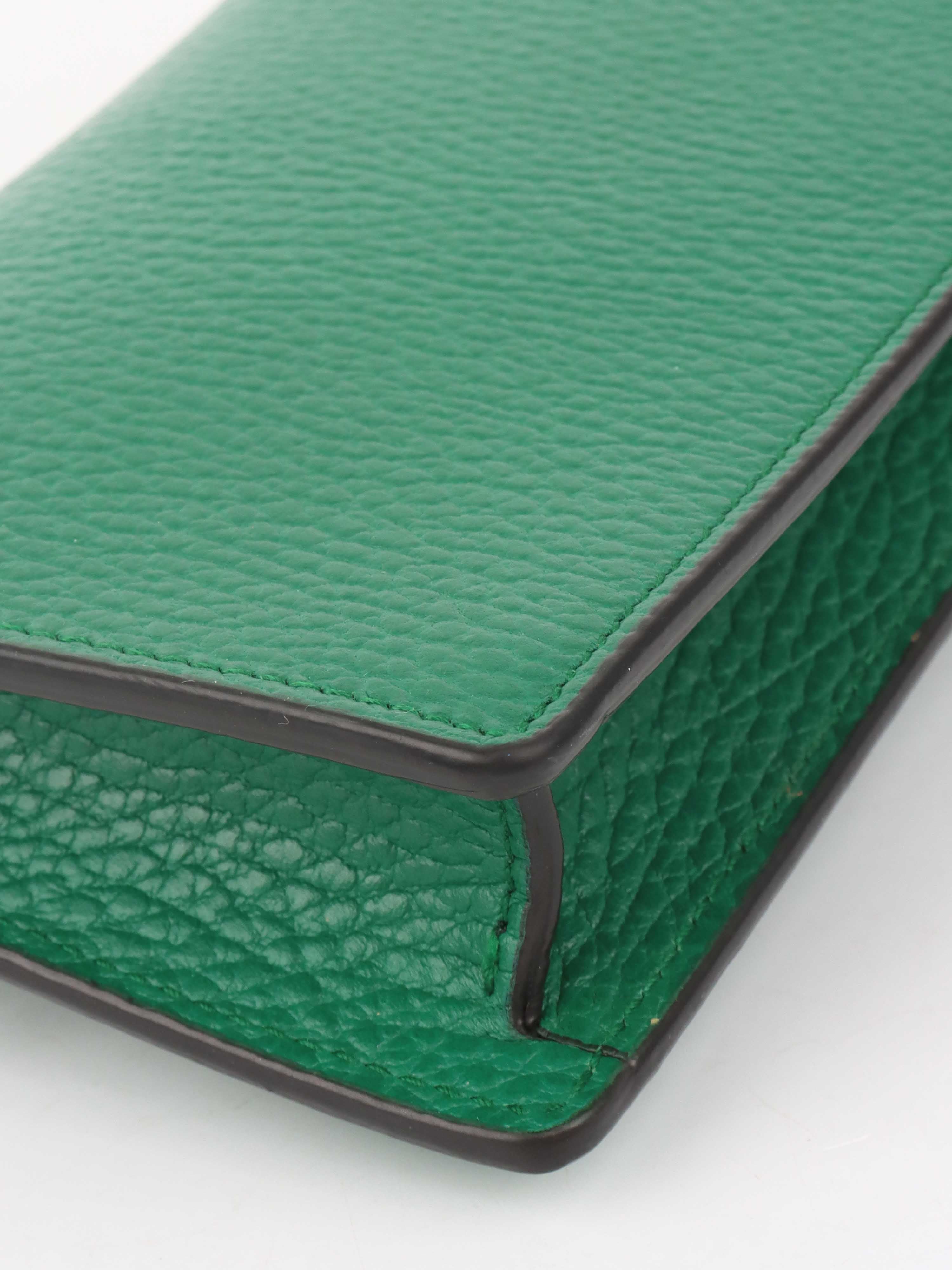 Gucci Green Super Mini Dionysus.