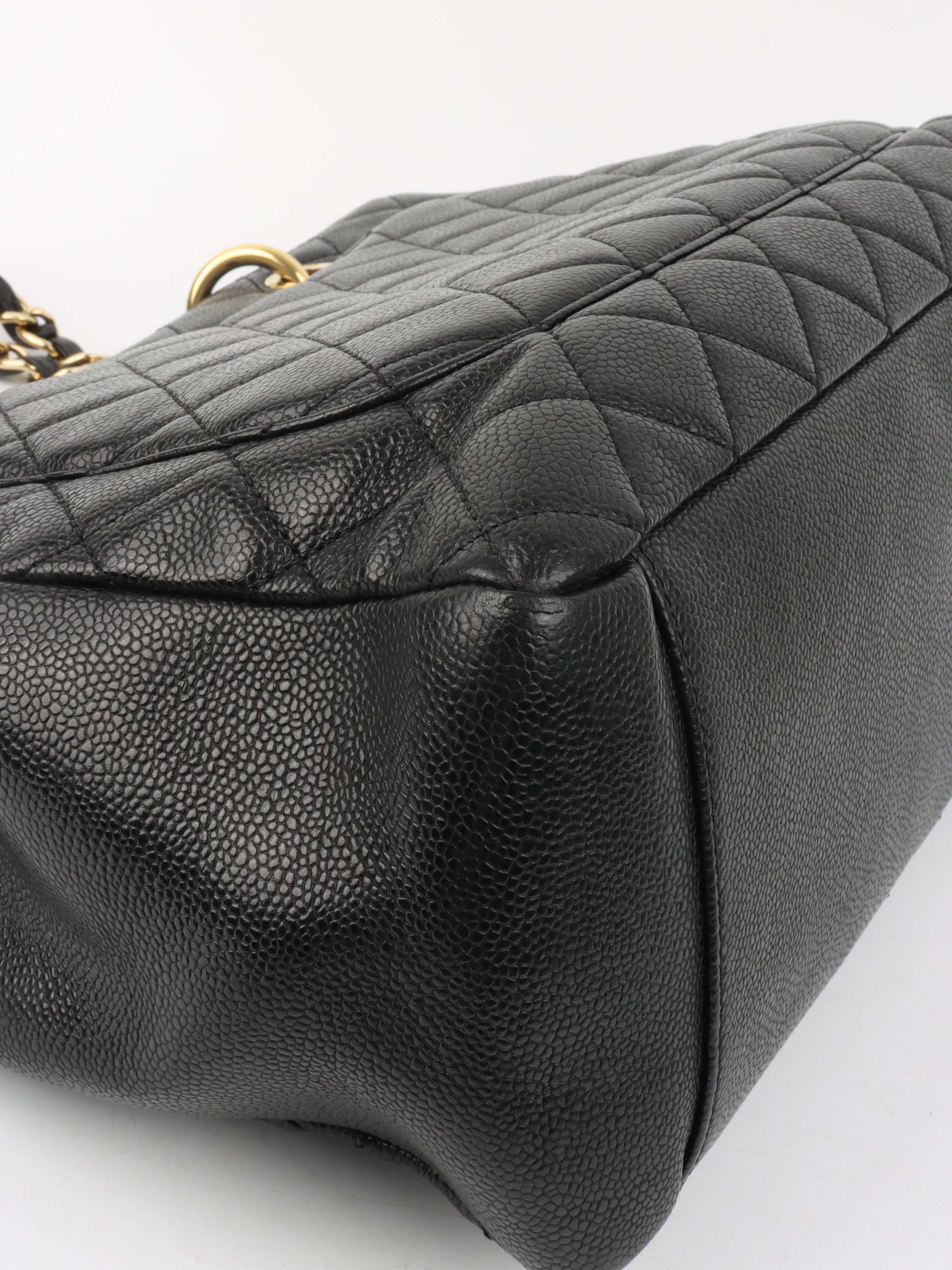 Chanel Caviar Black GST Shoulder Bag