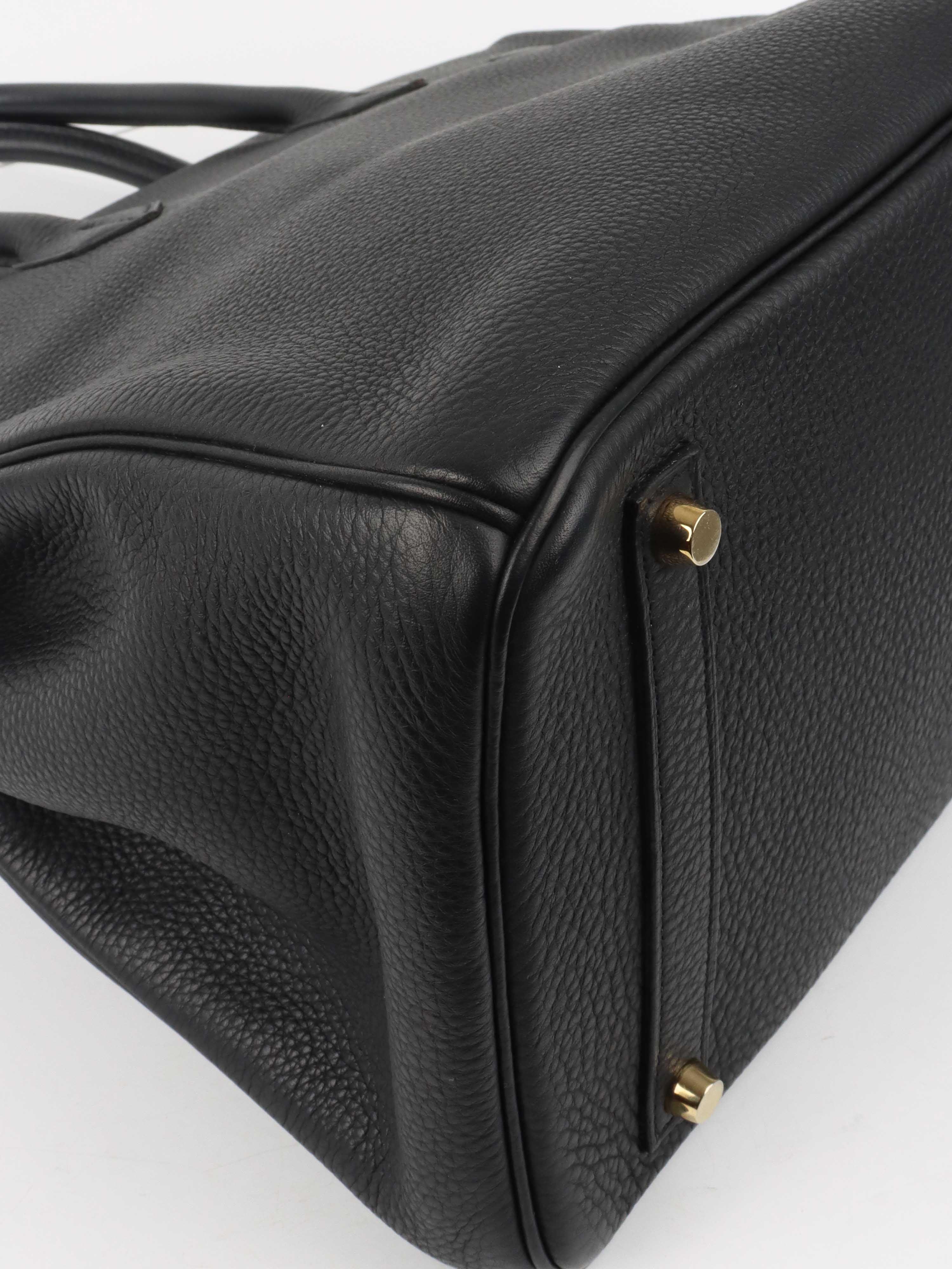 Hermes Noir Birkin 35 GHW 2011.