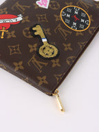 Louis Vuitton Limited Edition Monogram Patches City Pouch Bag.