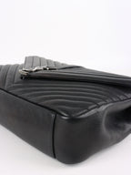 Saint Laurent Large Black College Bag