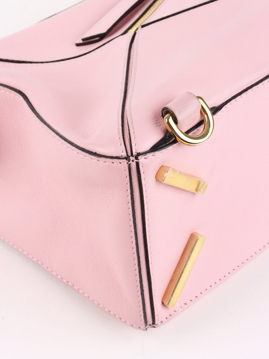 Loewe Small Soft Pink Puzzle Bag