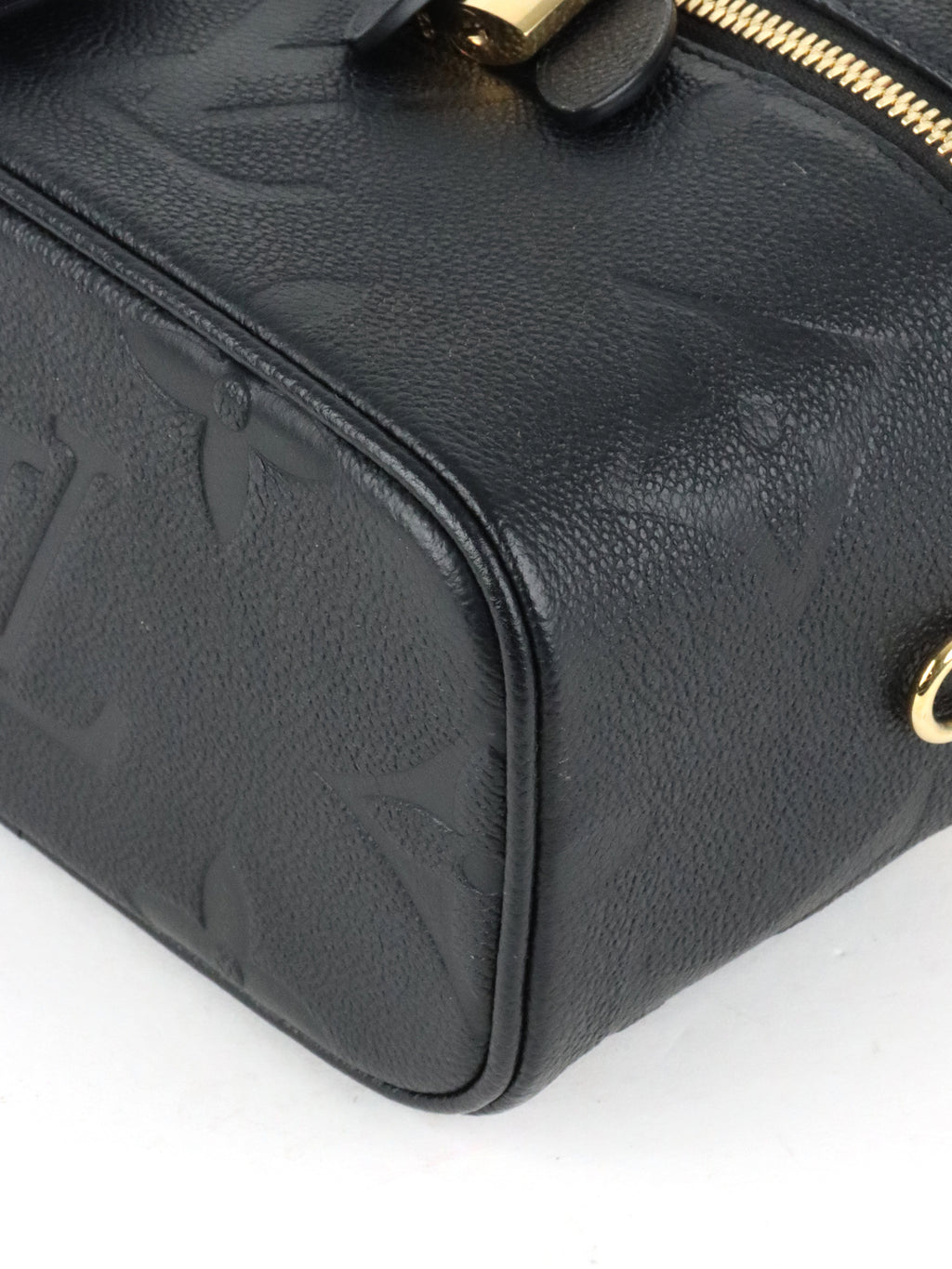 Louis Vuitton Black Empreinte Leather Vanity PM
